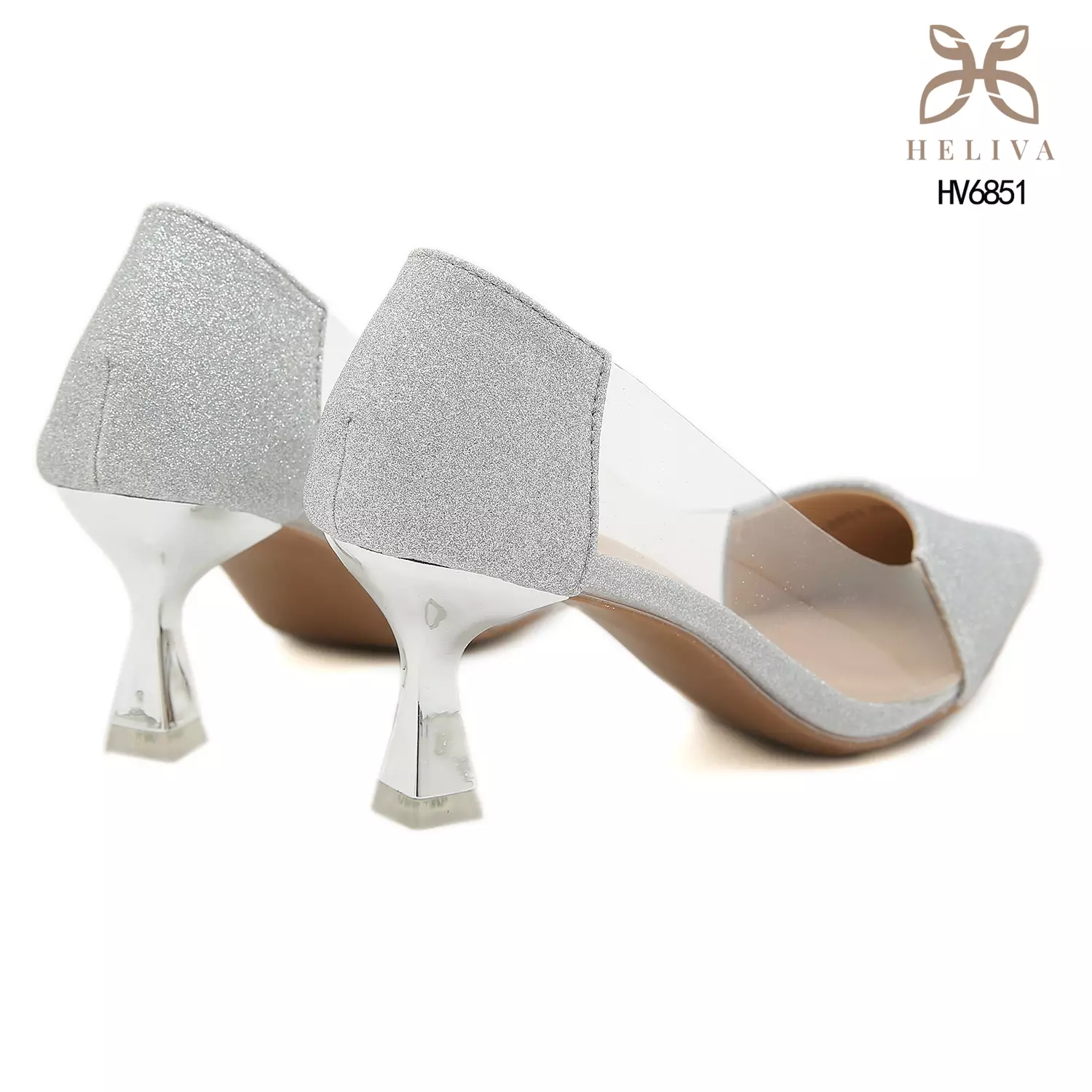 Heliva Amina High Heels Glitter Sol 6cm HV6851