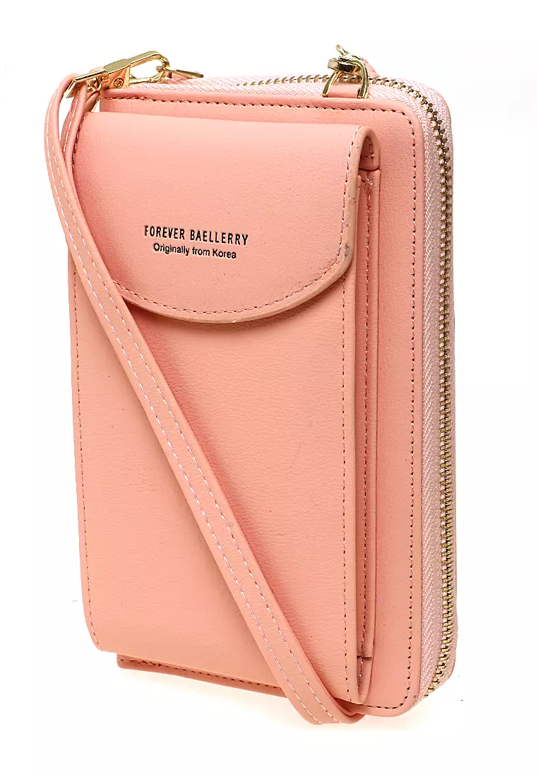 Tas Selempang Wanita Dompet Multifungsi Many Slot Material Kulit Leather ORIGINAL