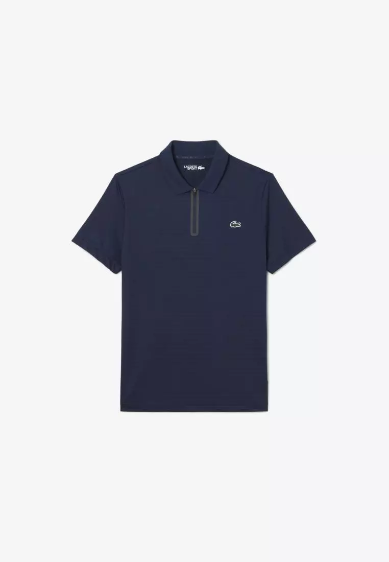 Ultra Dry Stretch Jacquard Tennis Polo Shirt
