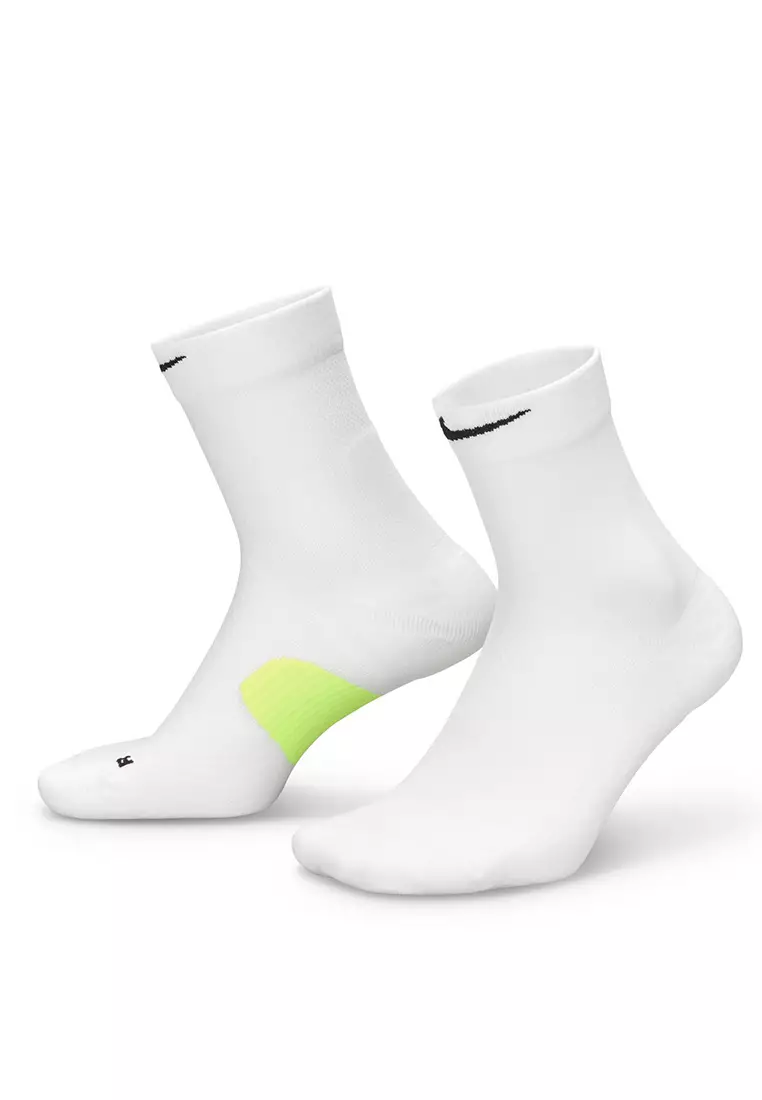 Jual Nike Running Midweight Micro Crew Socks (1 Pair) Original