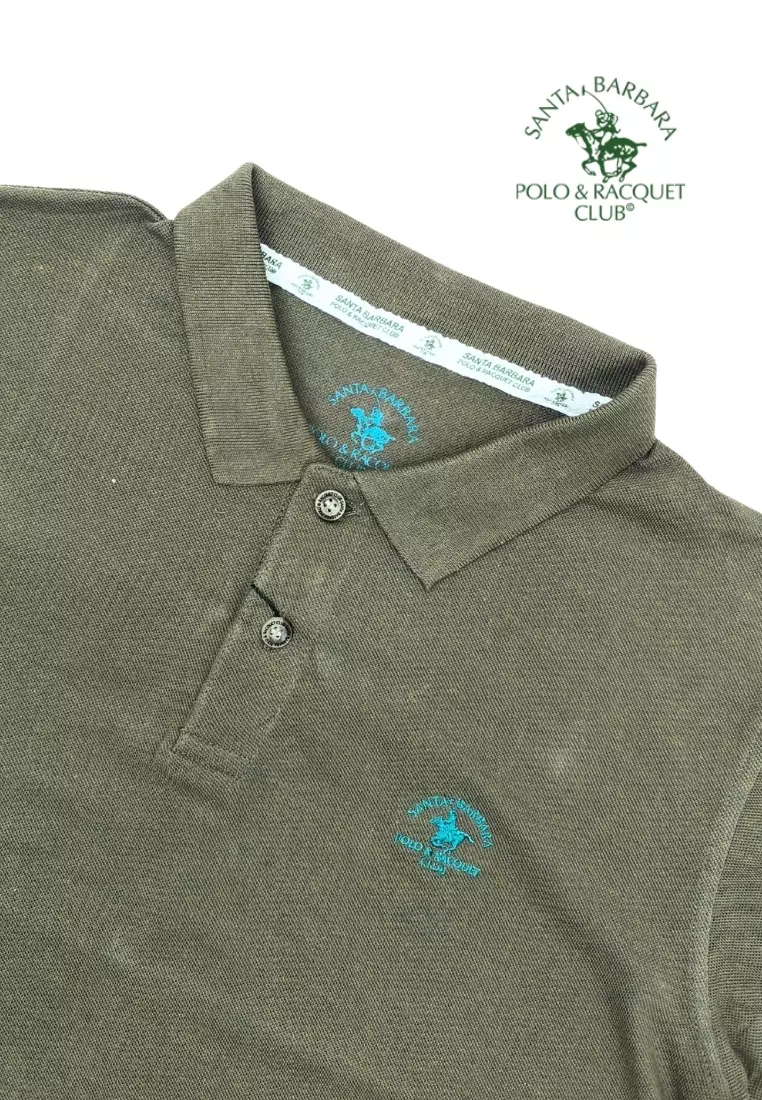 Knits Pique Ptees SS Plain White Polo Shirt for Men with Embroidered Logo
