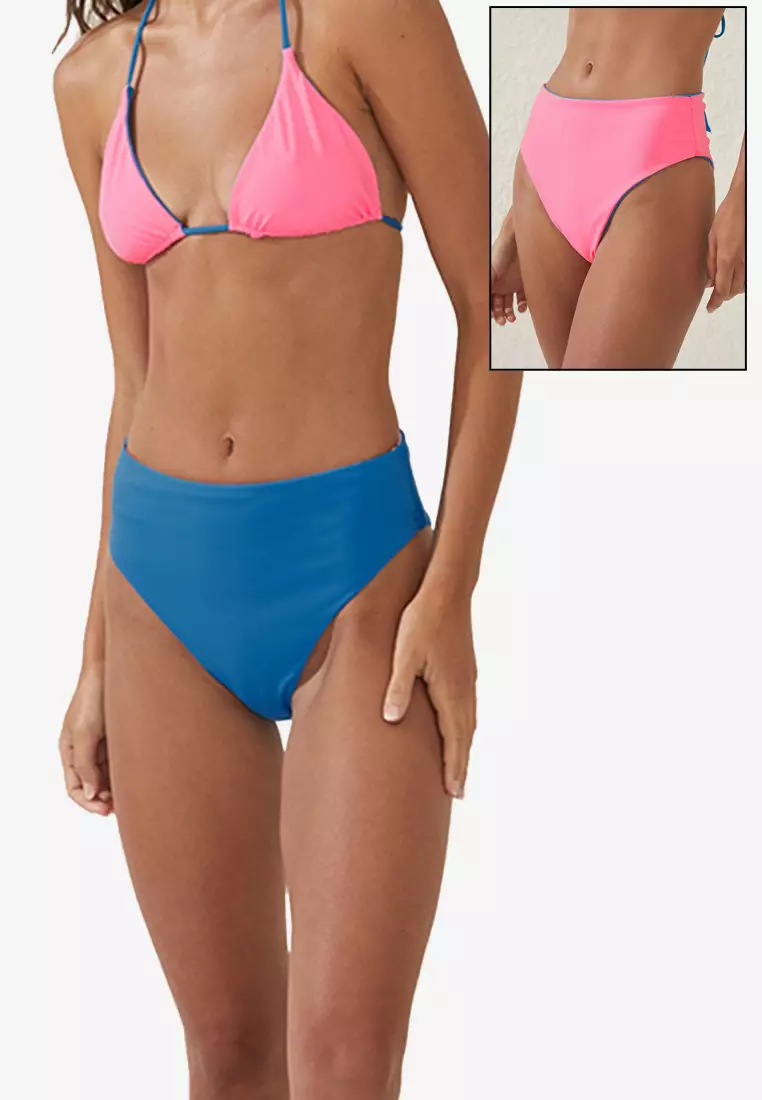 Womens high waisted hot sale bikini bottoms