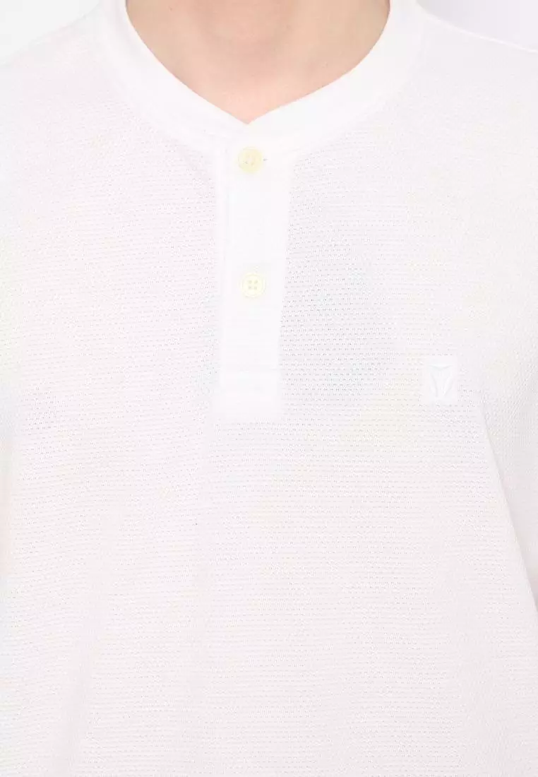 MATSUDA Henley T shirt Texture Popcorn Goto