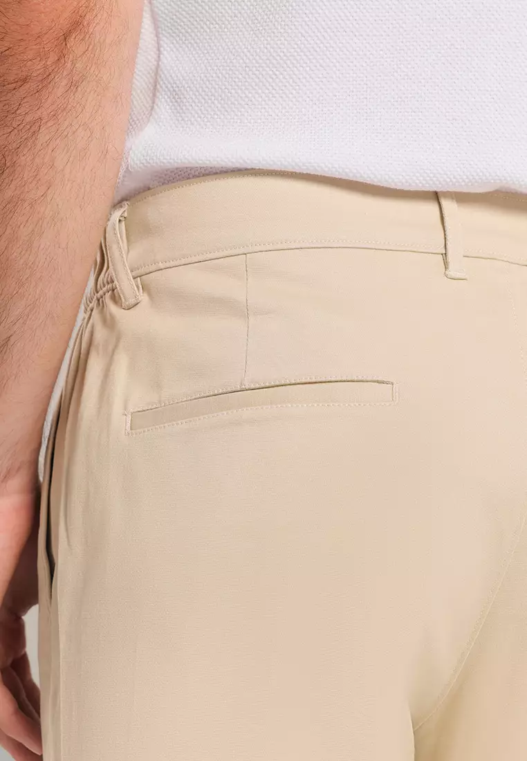 MOC Celana Panjang Chinos Pria Winton - Light Khaky