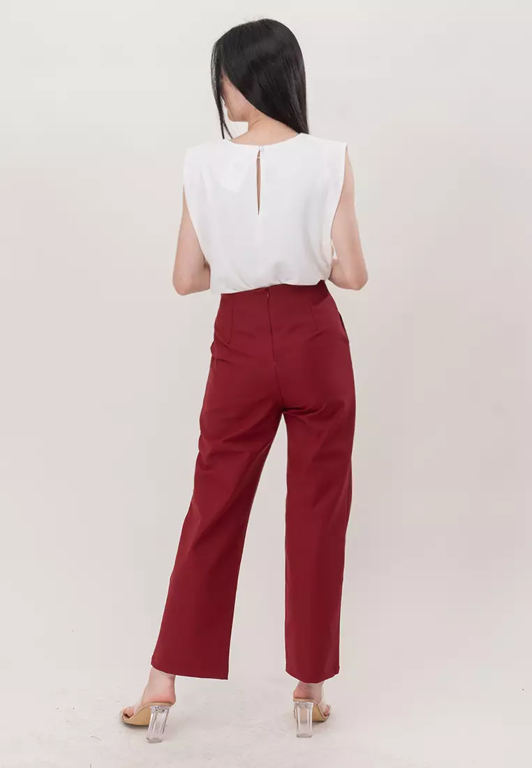 宽松版型无袖衬衫上衣