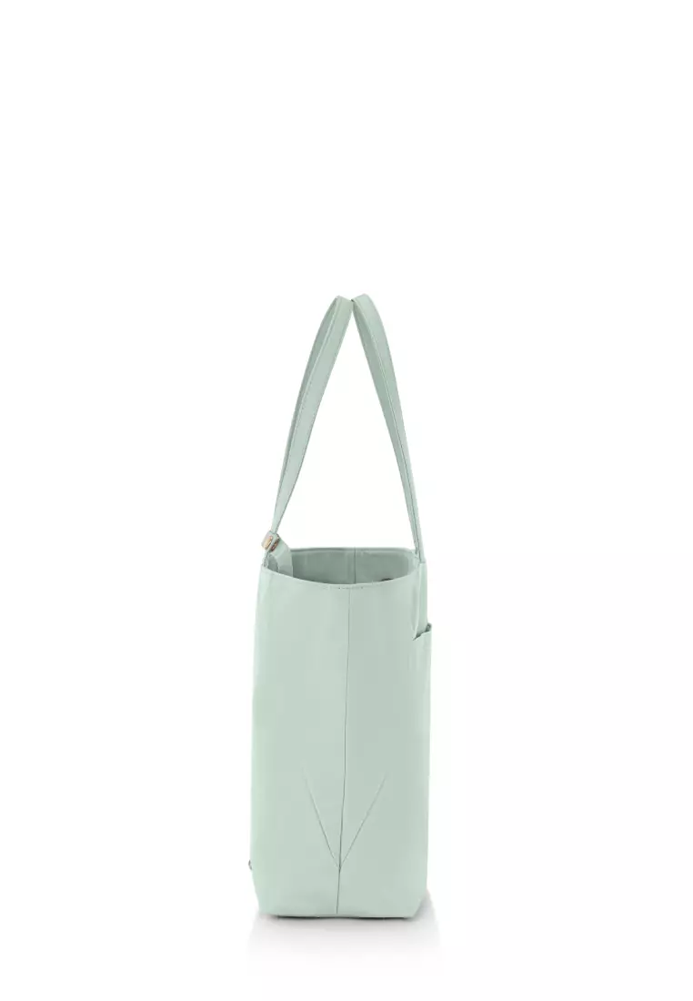 VALERIE TOTE + 14.1" LAPTOP SLV - ICEBERG GREEN