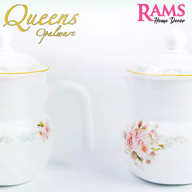 Buy QUEENS Queens 1500ML Opal Glass Teapot / Opalware Teapot Online