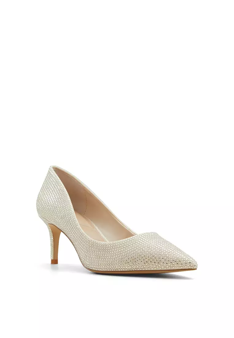 Aldo hot sale gold pumps