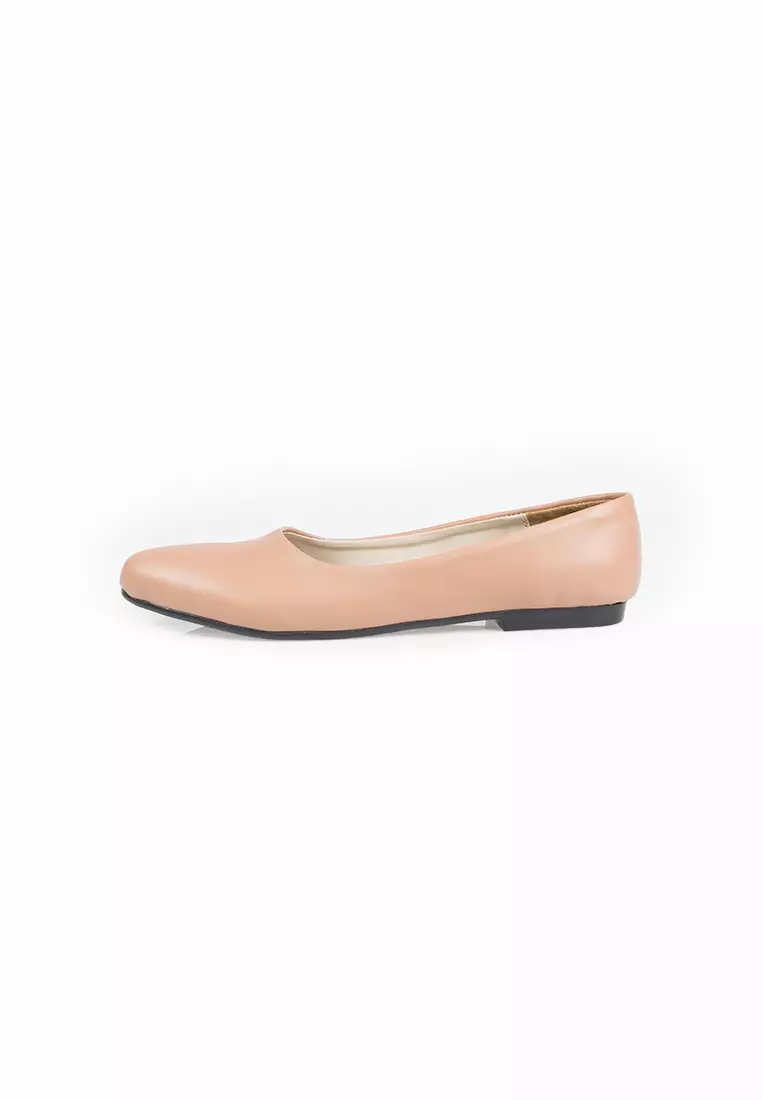Seis Amara Sepatu Flatshoes Wanita series-MOCCA