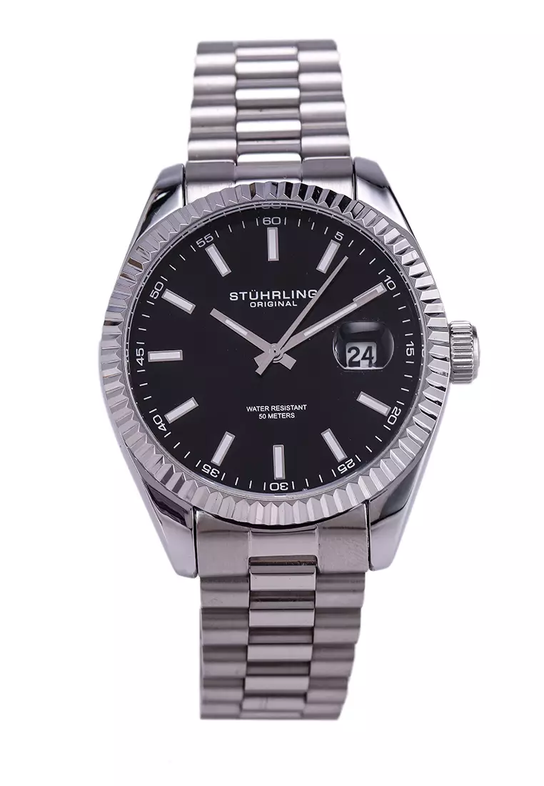 Buy Stuhrling Original Lineage 3935 Quartz 42mm Classic Watch 2024