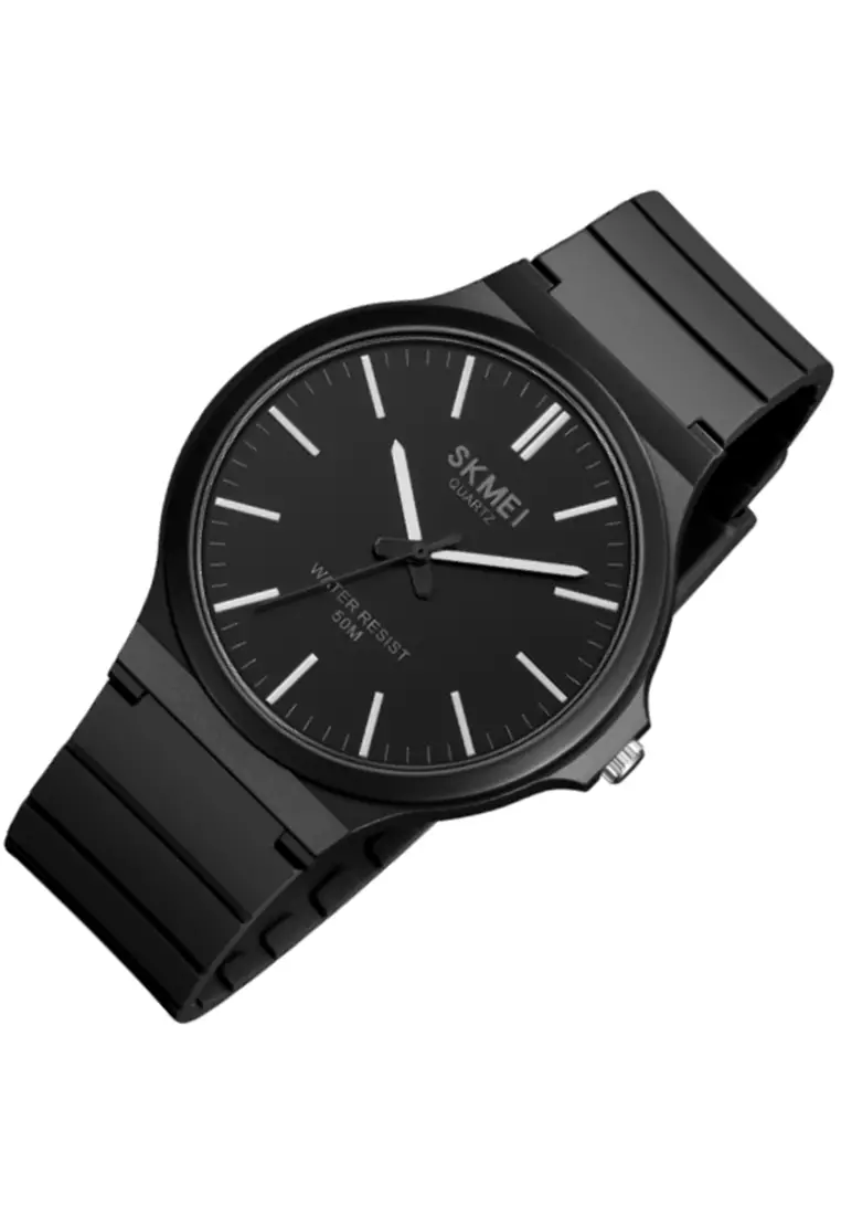 Jam Tangan Analog Pria Waterproof Strap Tali Material TPU DV44 ORIGINAL