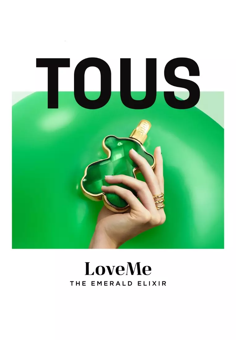 Tous Love Me Emerald Elixir EDP 90 ml - Parfum Wanita