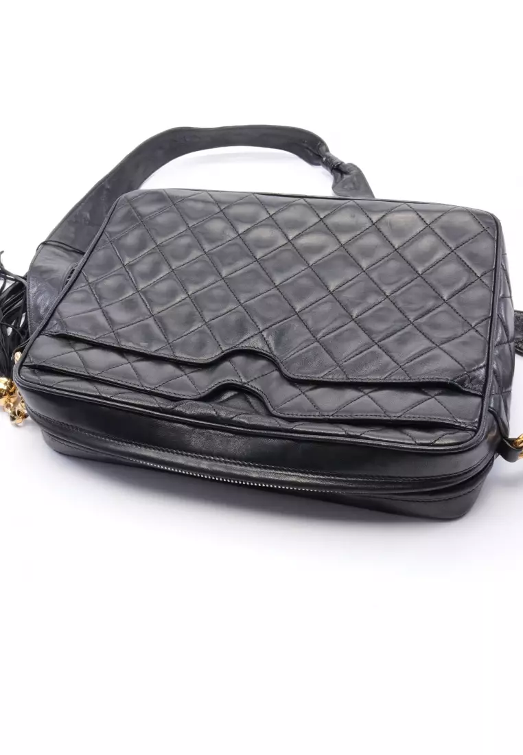 Chanel Pre loved CHANEL matelasse Shoulder bag lambskin