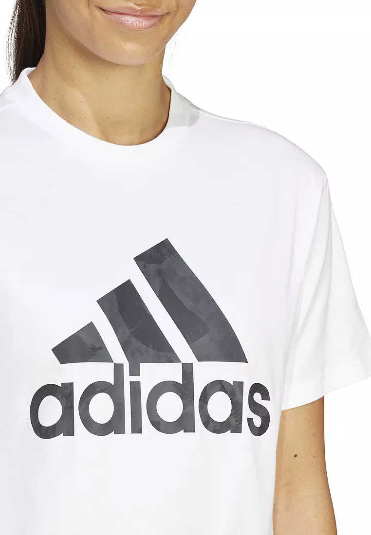 Adidas floral logo top