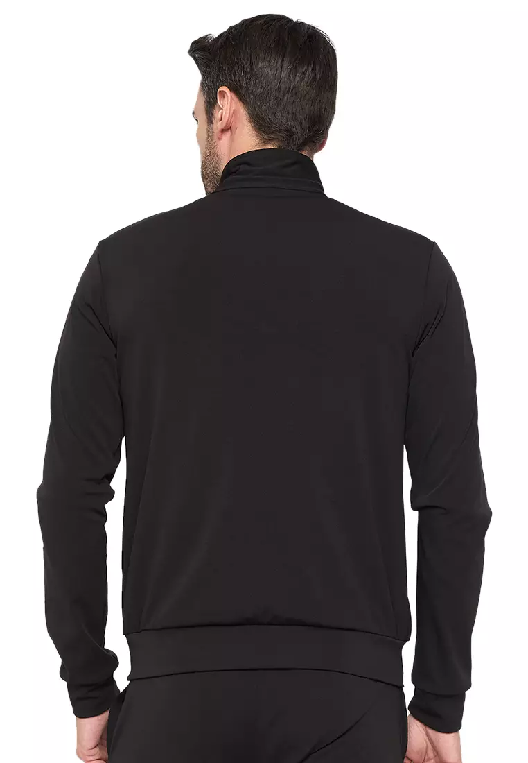 Men's Black Training Track Jacket