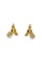 Pretty2u gold Shining Rhinestones Paris Tower Earrings 1C483AC50A3720GS_1