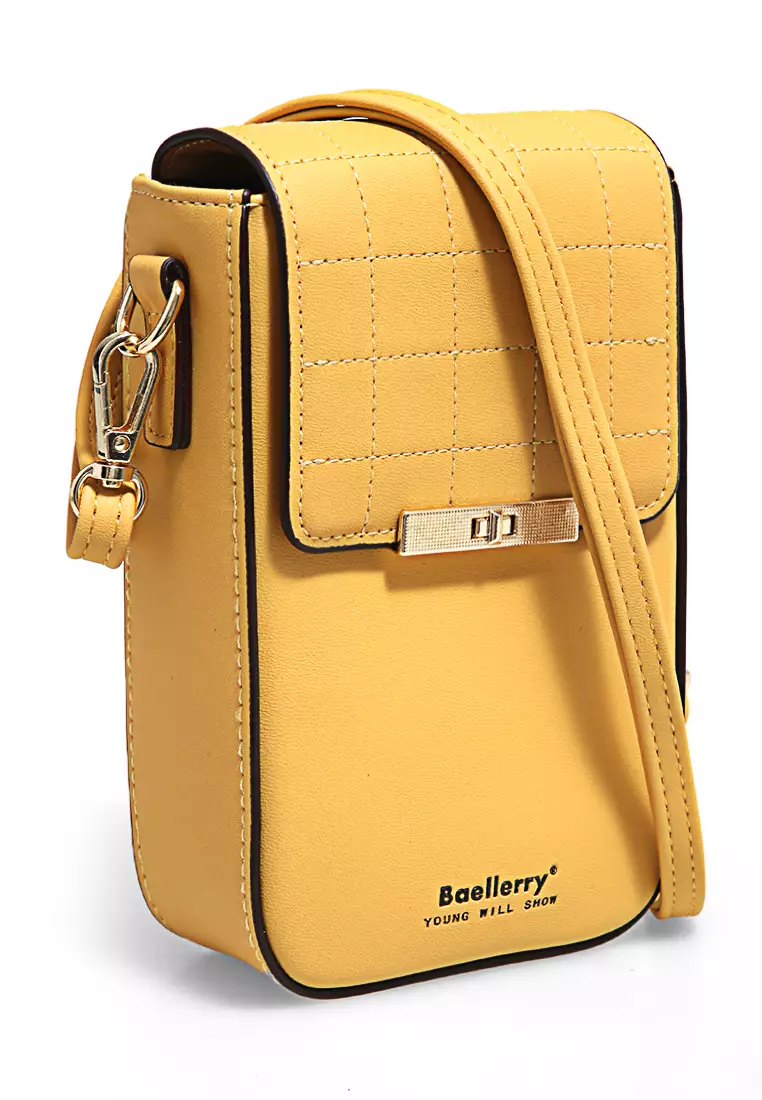 Sling Bag Wanita Tas Selempang Handphone Many Slot Material Leather ORIGINAL