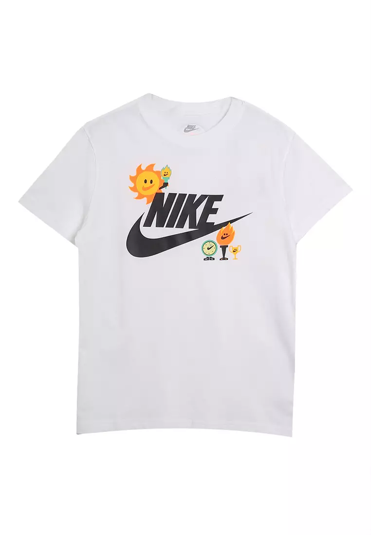 Nike cheap scallop tee