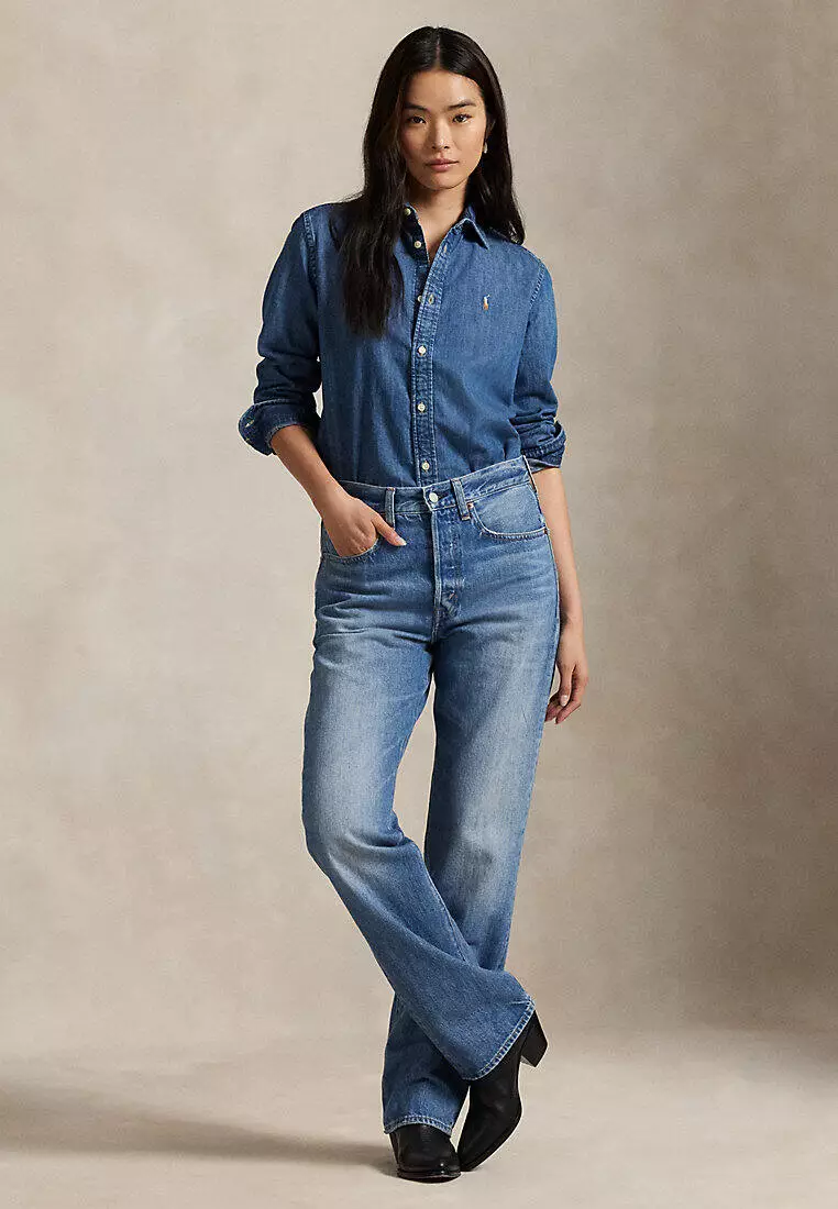 Slim Fit Denim Shirt