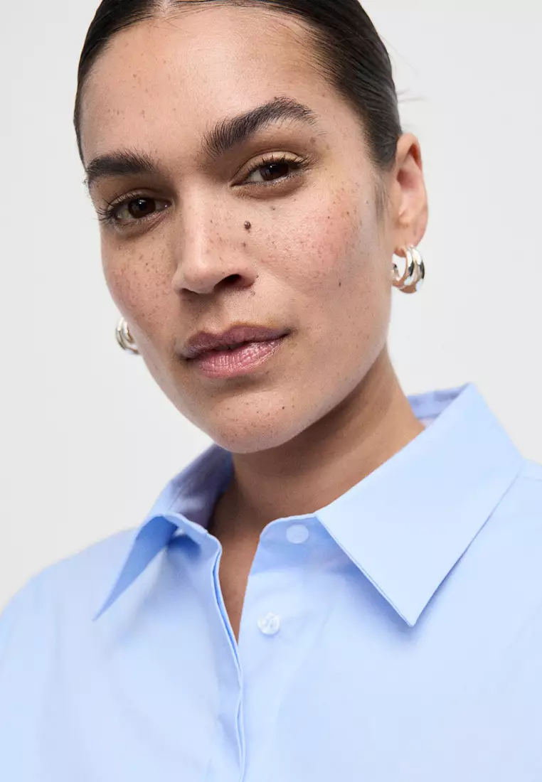 Slim-Fit Poplin Shirt