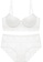 W.Excellence white Premium White Lace Lingerie Set (Bra and Underwear) 249F7US63F58F1GS_1