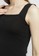 Beyoutiful The Label black Lexi Square Neck Fitted Knit Tank Top 66108AA74FCB25GS_3