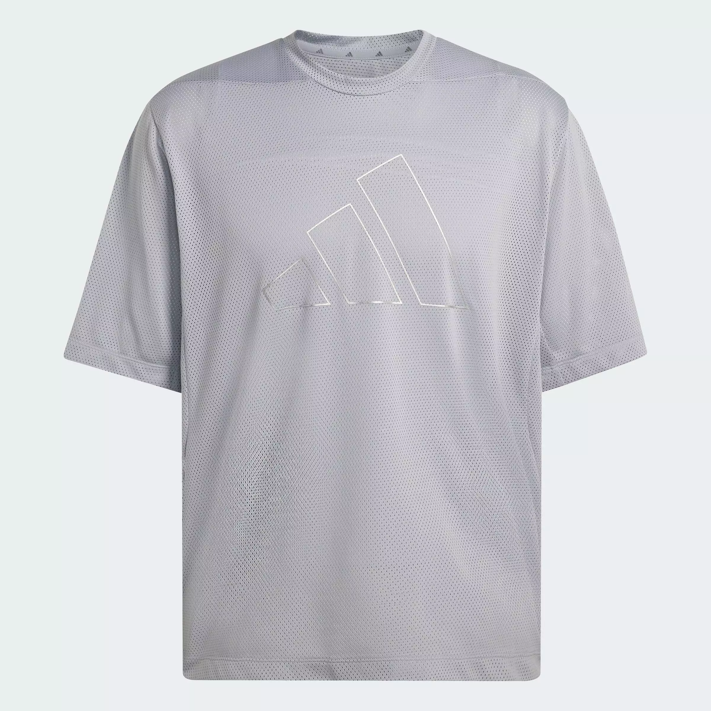Gym & Training D4T PrimeLift Essentials Workout Mesh T-Shirt Men Grey KC7895