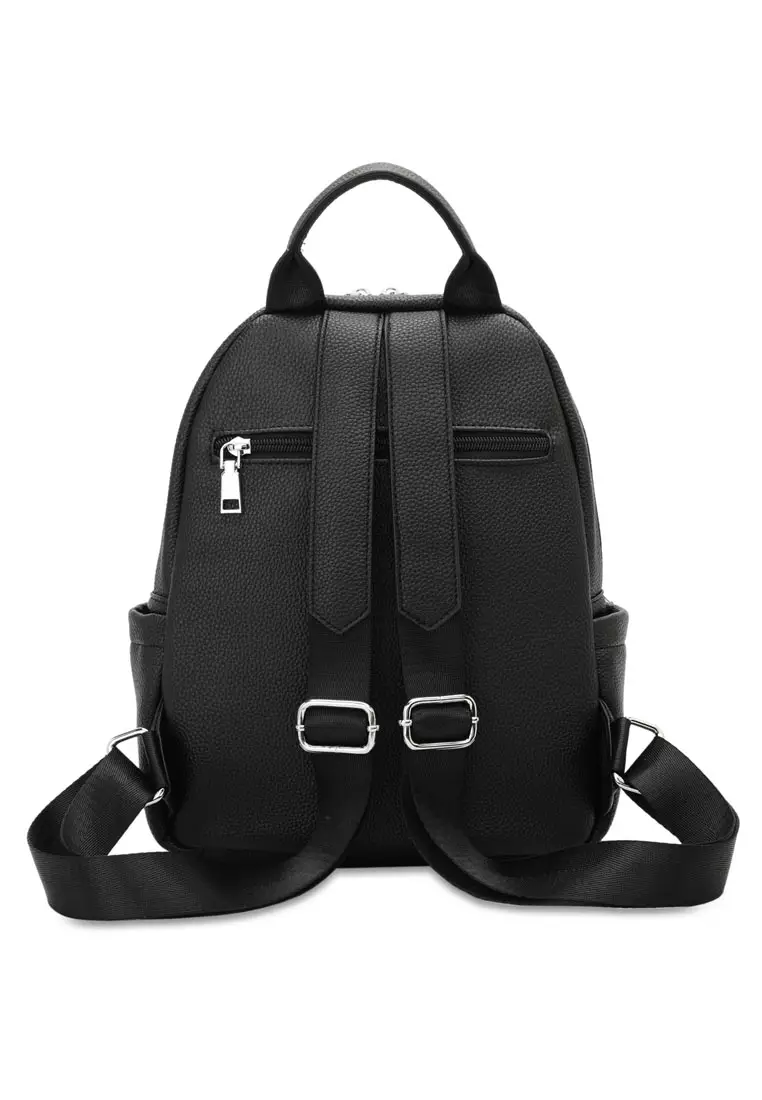 Women's Logo Backpack (Tas Ransel Wanita / Tas Punggung Wanita) - Hitam