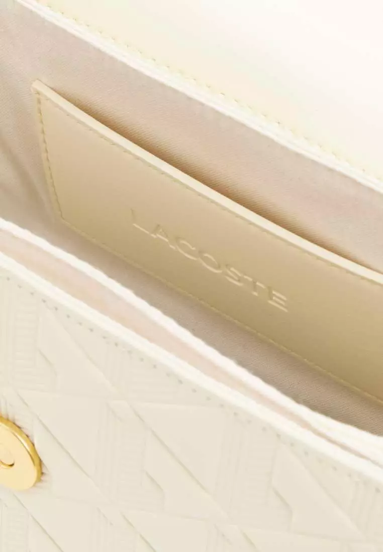 Maheki Embossed Leather Shoulder Bag