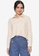 Zalia beige Full Lace Shirt Blouse 2903FAA136EBA4GS_1