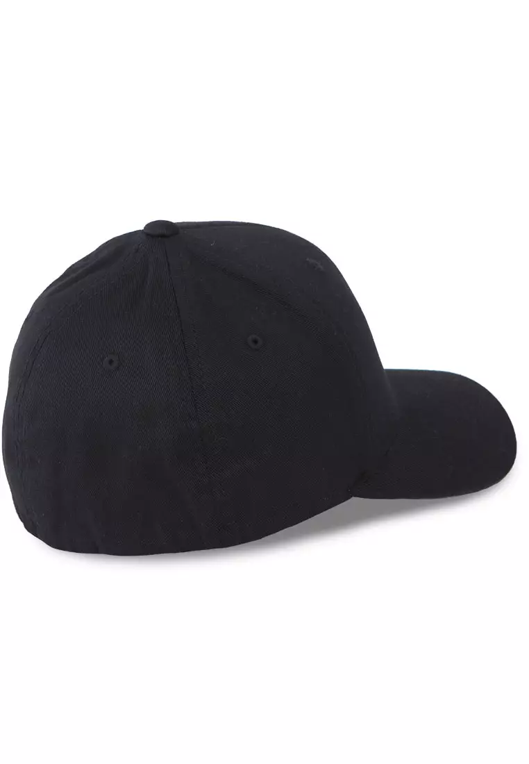 MCP FULL STONE FLEXFIT HAT BLACK