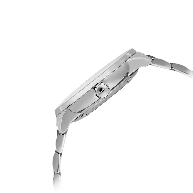 Jam Tangan Pria MIDO Baroncelli M037.436.11.061.00 Signature Skeleton Anthracite Dial Stainless Steel Strap