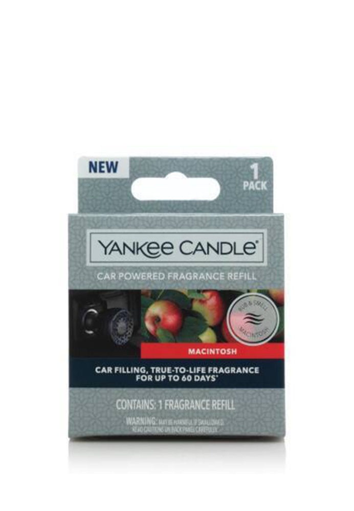 Buy Yankee Candle Car Powered Fragrance Diffuser Refill Macintosh 2021