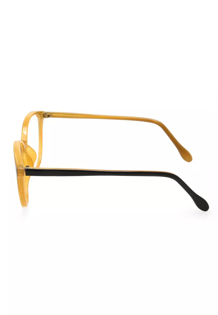 Kiano Kacamata Wanita Cat Eye Design Glasess Frame Material Plastic ORIGINAL - Black Brown