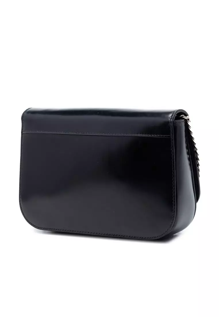 Pre-Loved Prada Spazzolato Leather Sybille Flap Crossbody