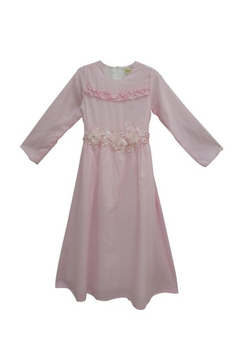 Jual Princessa Flami Muslim Anak Baby Pink Ag 819 Original Zalora Indonesia