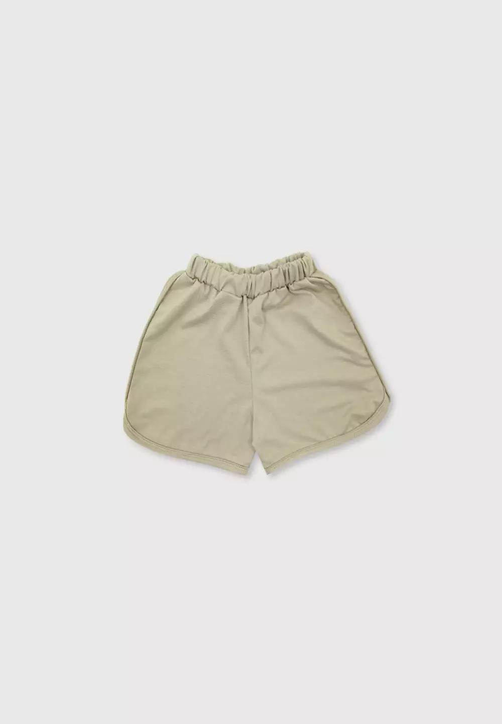 Wakakids Setelan Bayi Anak Baju Oblong Pendek Kancing Depan Celana Pendek Basic 3917 Khaki