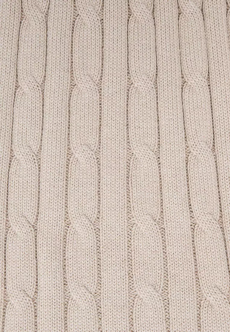 Anita Short Sleeve Cable Knit