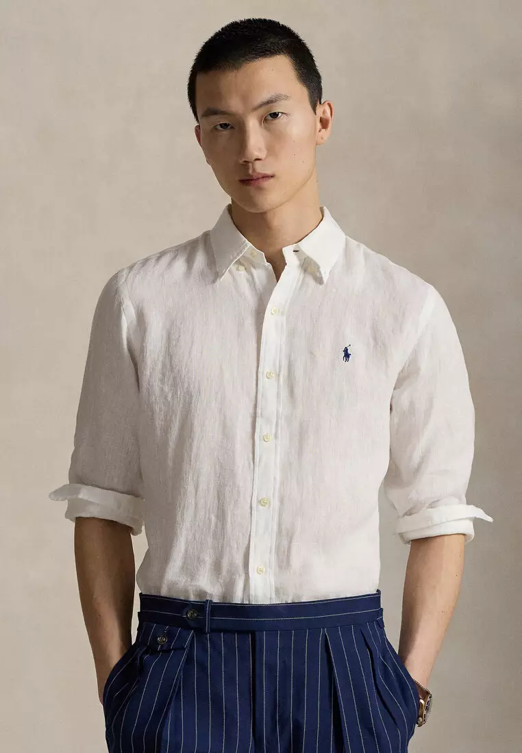 Buy Polo Ralph Lauren Classic Fit Linen Shirt 2026 Online | ZALORA