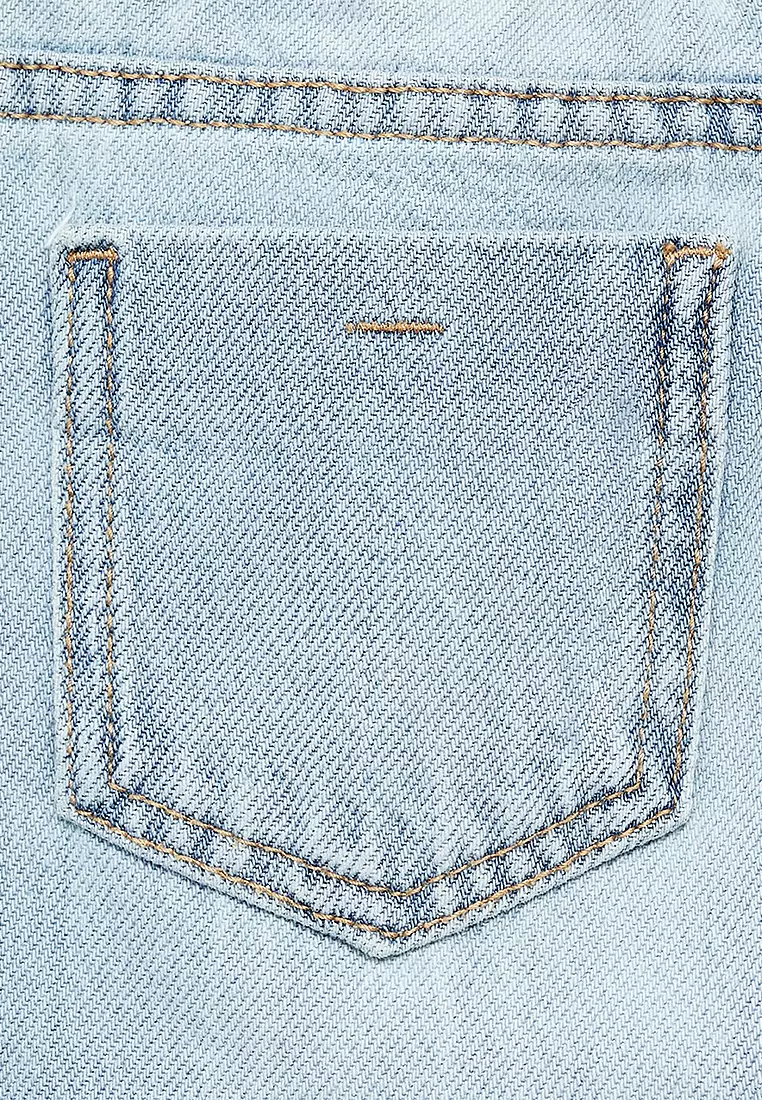 Straight Cotton Jeans