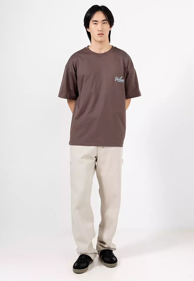 Box Fit Text T-Shirt