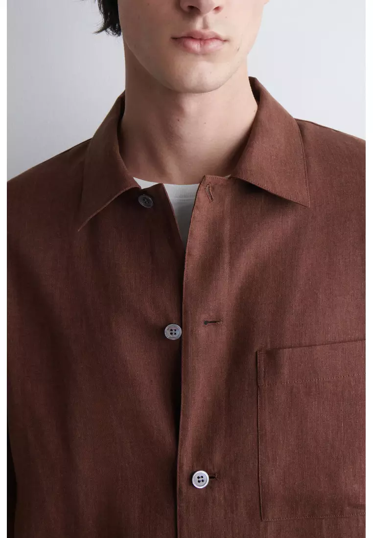 RELAXED LINEN SHIRT