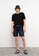 LC WAIKIKI blue Standard Fit Men's Denim Shorts 99B57AACAAD88FGS_5