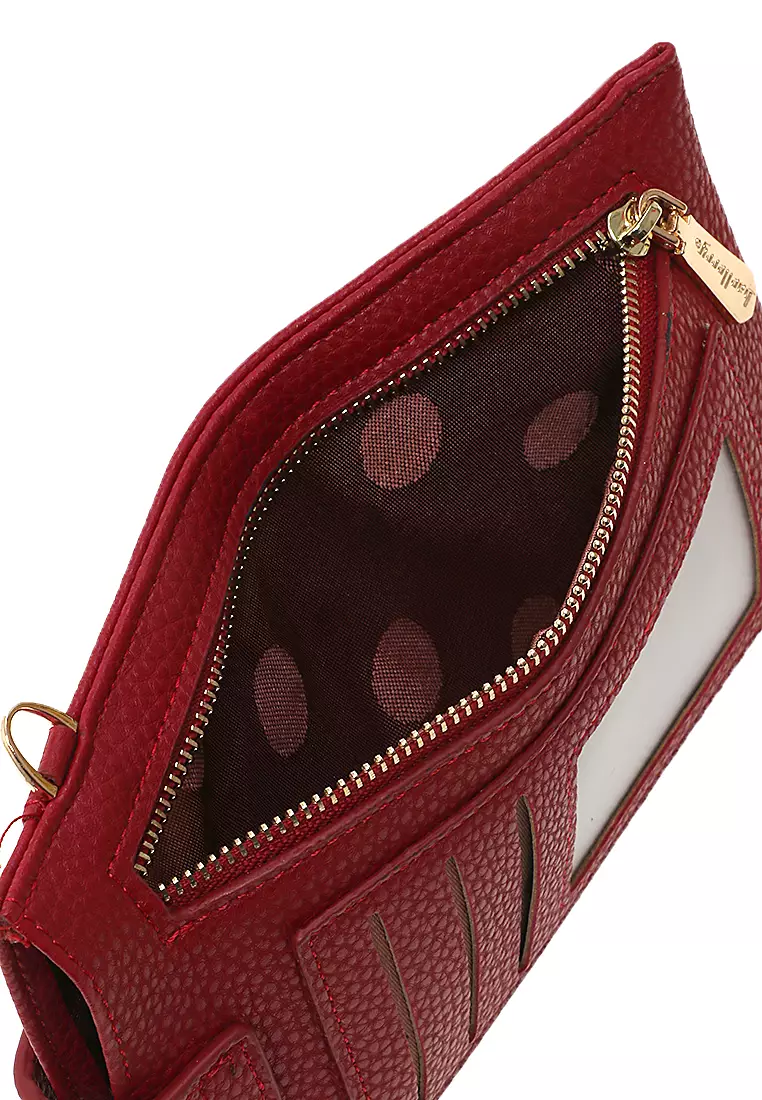 Tas Selempang Wanita Sling Bag Mini Design Dompet Tipis Multifungsi Material Leather Kulit ORIGINAL