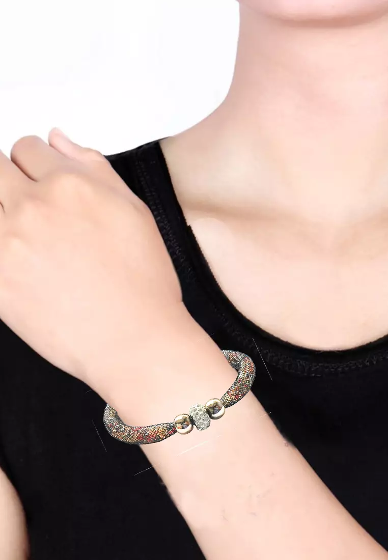 Crystalle Net Bracelet