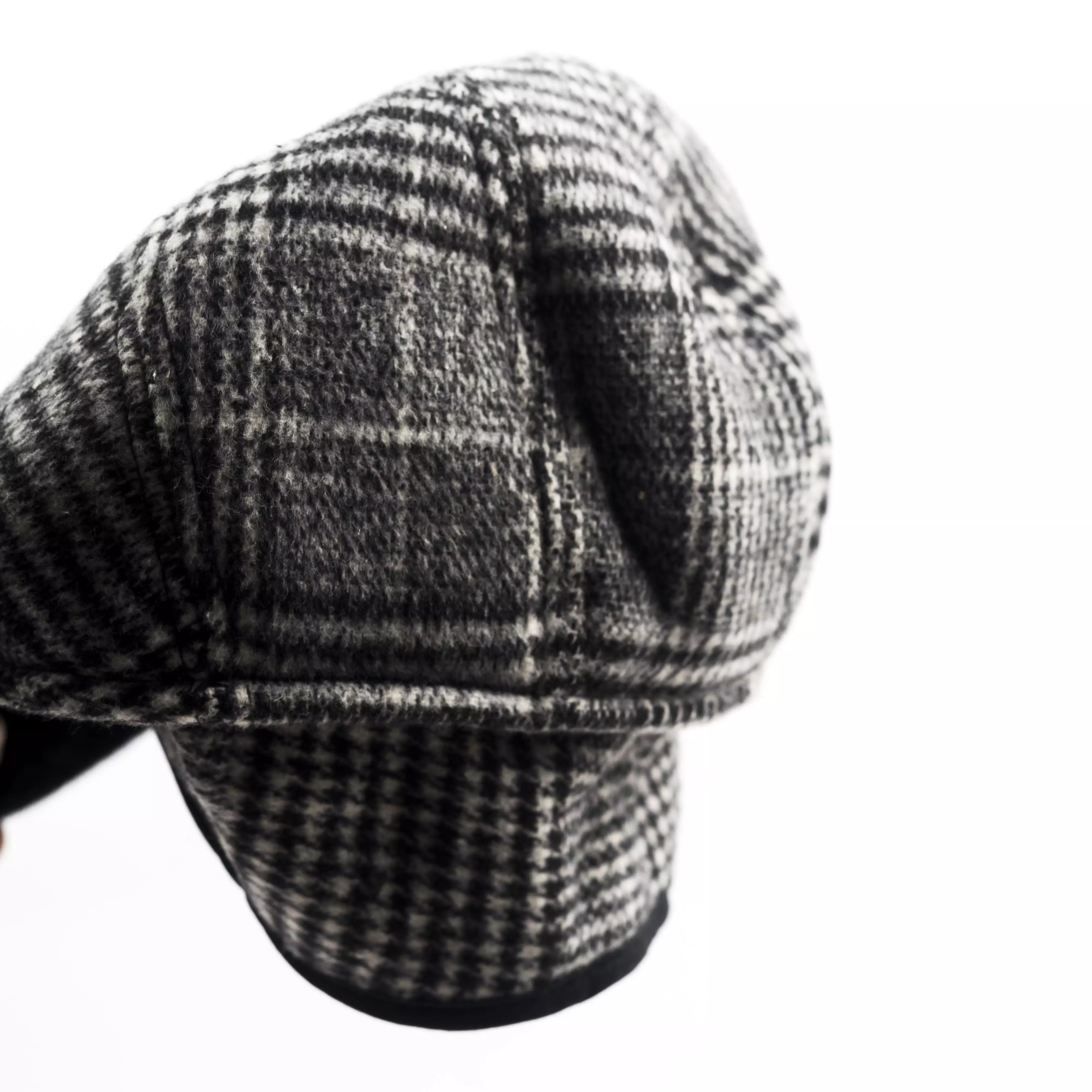 Houseofcuff Topi Painter Baret Hat Flatcap Button Line Grey