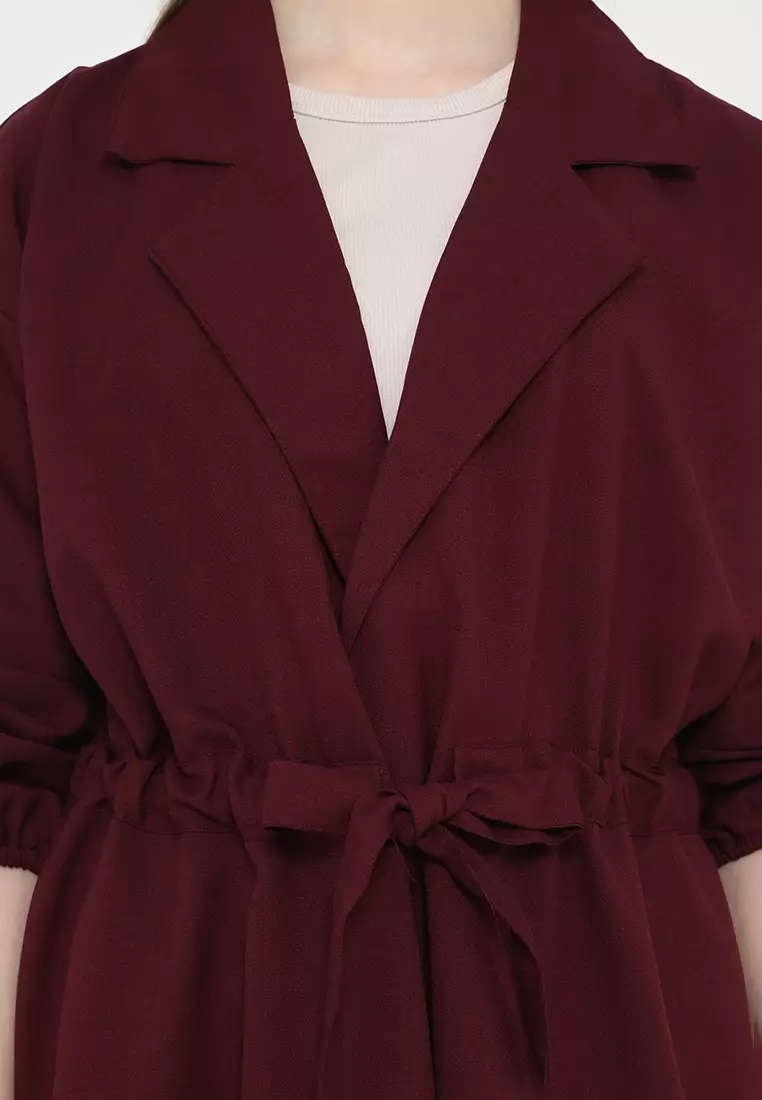 Mannequin Ruched Casual Blazer