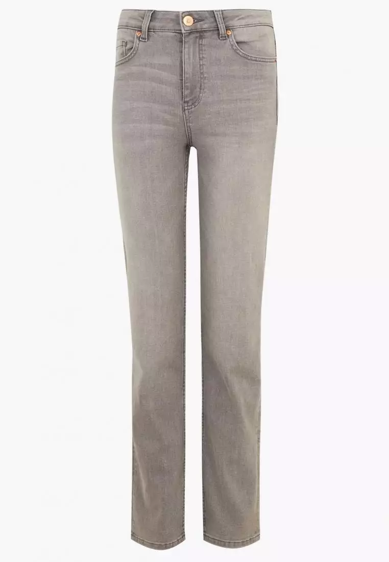 Buy MARKS & SPENCER Sienna Straight Leg Jeans with Stretch 2025 Online ...
