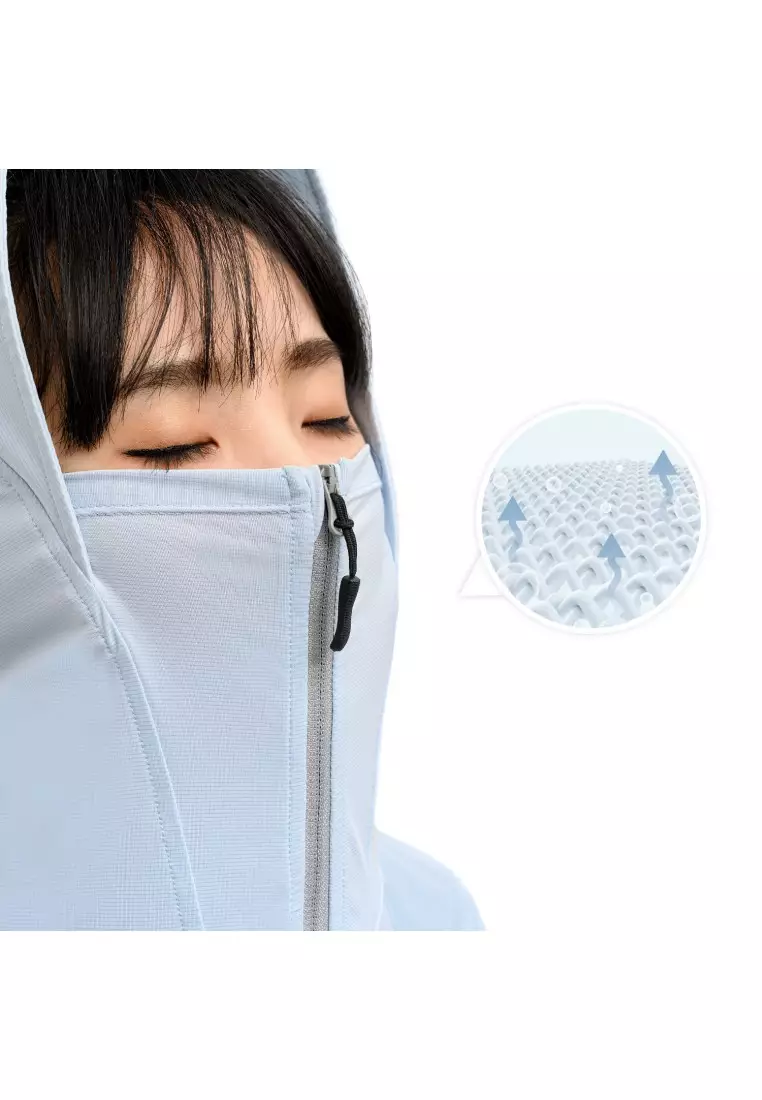 Naturehike UV+50‧Sun Protection Long-sleeved w/cap sunscreen clothing - White  2024, Buy Naturehike Online