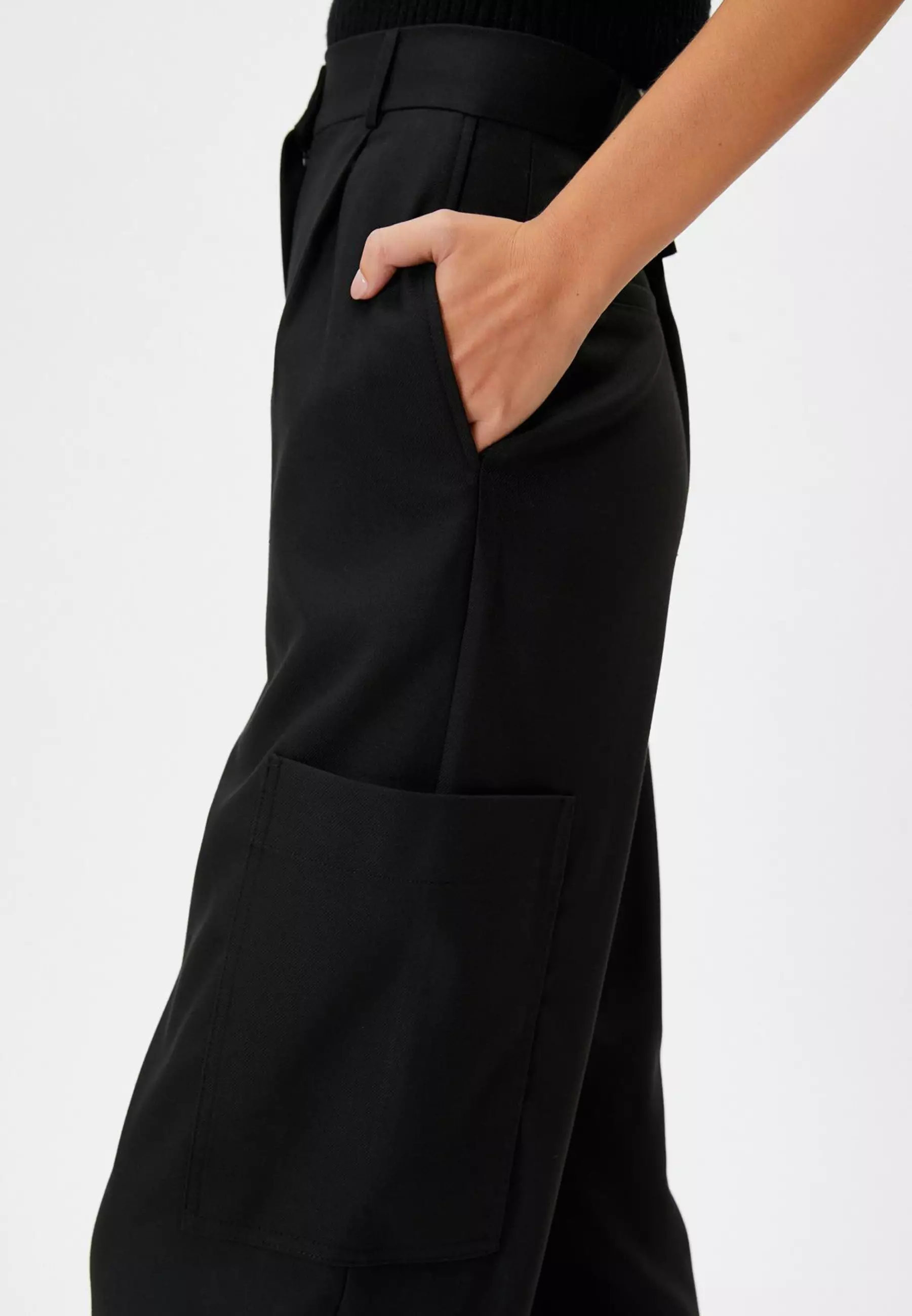 High Waist Cargo Pants